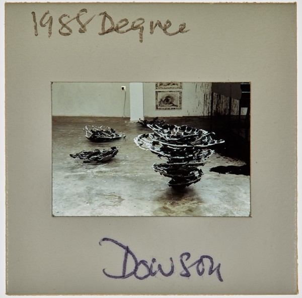 1988 BA Sculpture Degree Show Slide - 'Dowson'