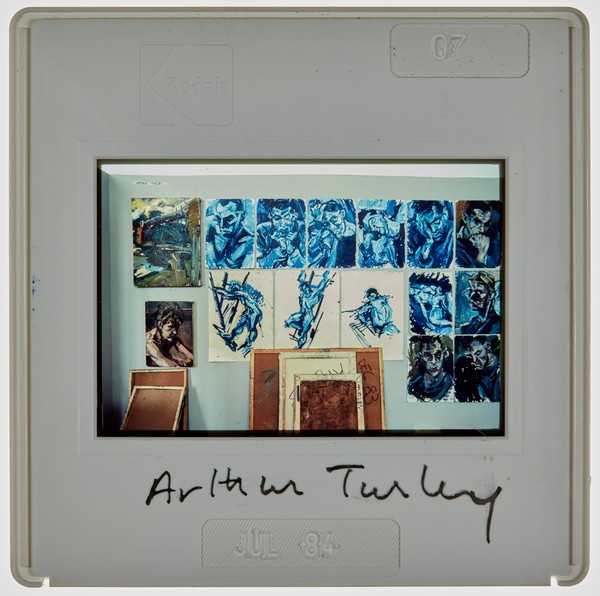 1984 2nd Year Degree Show Slide - 'Arthur Turley'