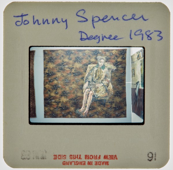 1983 BA Degree Show Slide - 'Johnny Spencer'