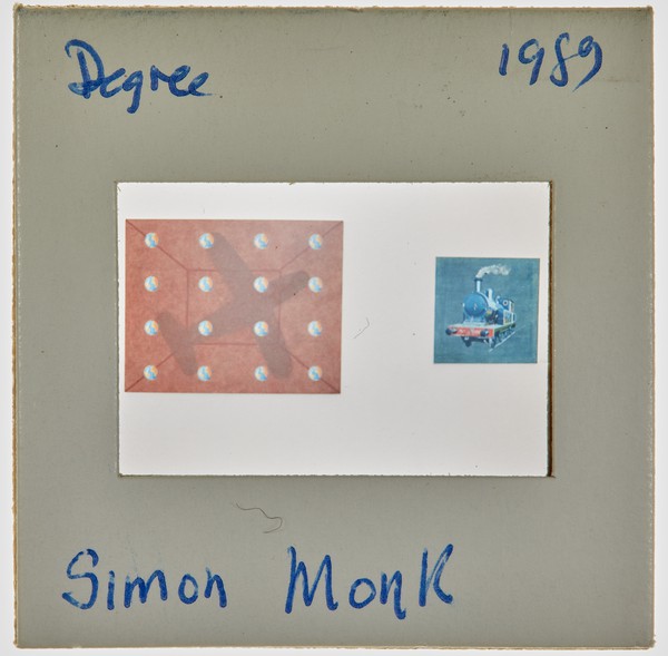 1989 BA Degree Show Slide - 'Simon Monk'