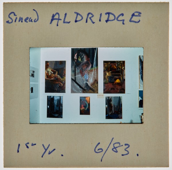 1983 1st Year Degree Show Slide - 'Sinead Aldridge'