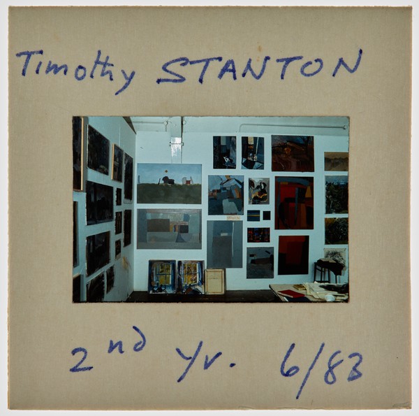 1983 2nd Year Degree Show Slide - 'Timothy Stanton'