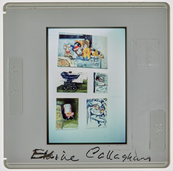 1984 2nd Year Degree Show Slide - 'Elaine Callaghan'