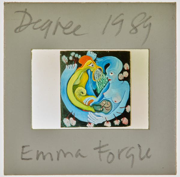 1989 BA Degree Show Slide - 'Emma Forgie'