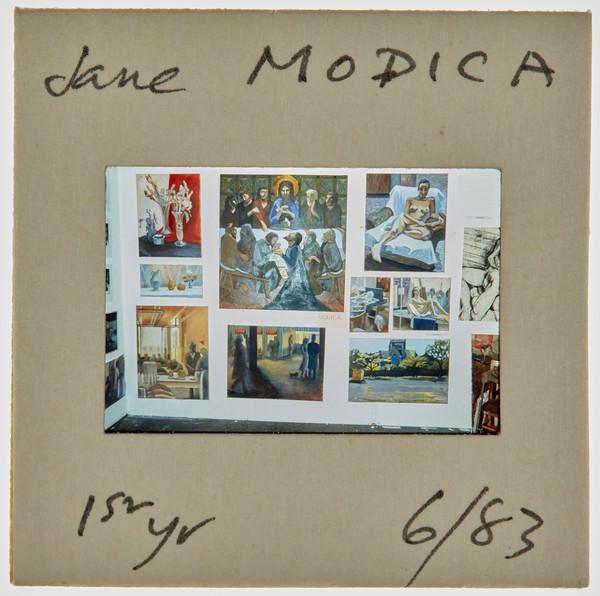 1983 1st Year Degree Show Slide - 'Jane Modica'