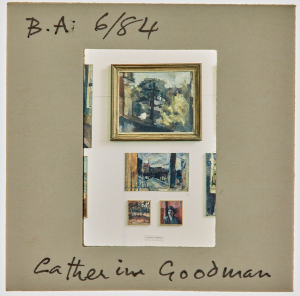 1984 BA Degree Show Slide - 'Catherine Goodman'