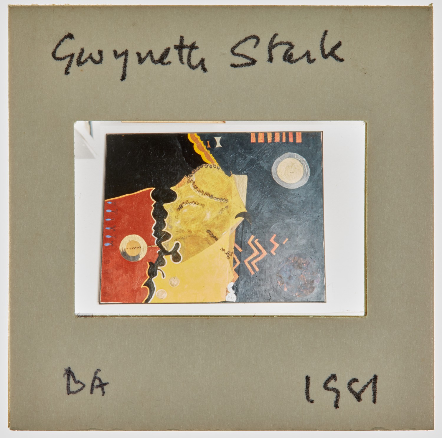 1981 BA Degree Show Slide - 'Gwyneth Stark'