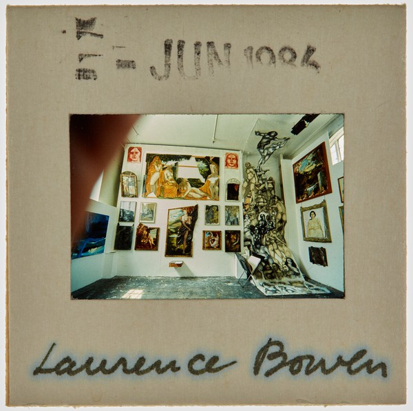 1986 BA Degree Show Slide - 'Laurence Bowen'