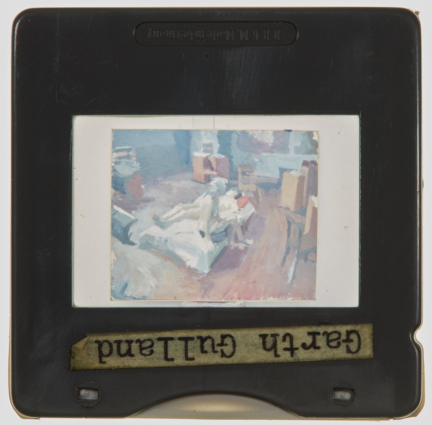1970 Diploma in Painting Degree Show Slide - 'Garth Gulland'