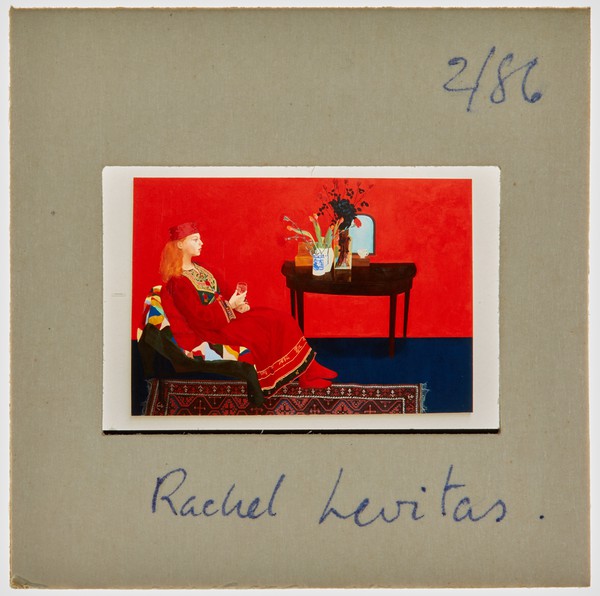 1986 South London Gallery Exhibition Slide - 'Rachel Levitas'