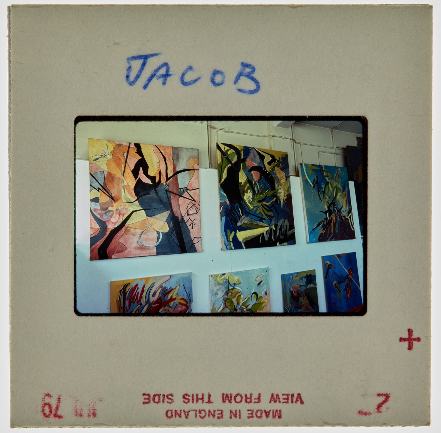 1979 BA Degree Show Slide - 'H Jacob'