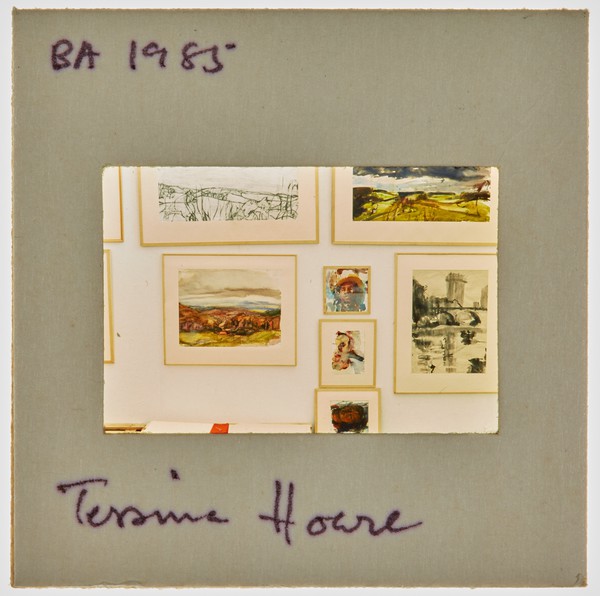 1985 BA Degree Show Slide - 'Tessina Hoare'