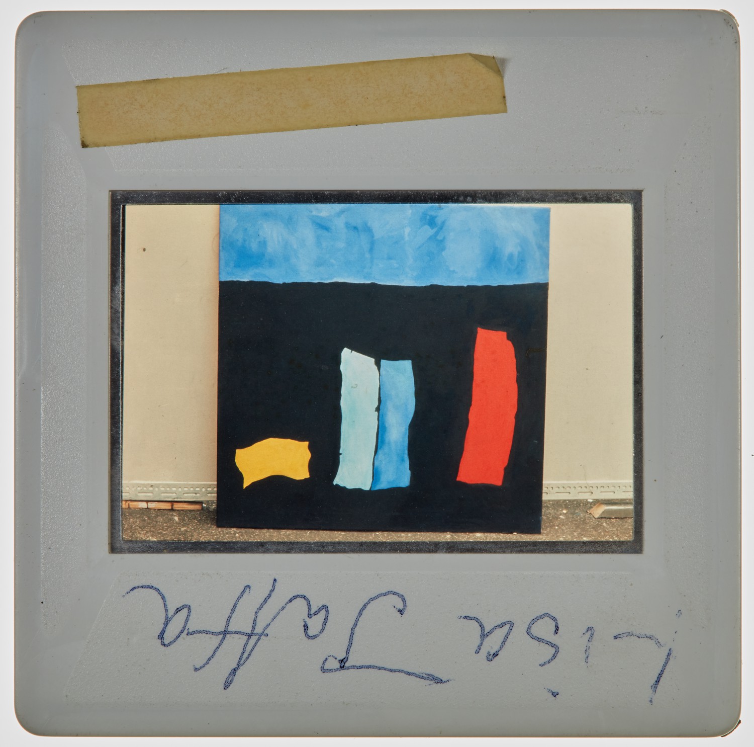 1972 Diploma in Painting Degree Show Slide - 'Lisa Jaffa'