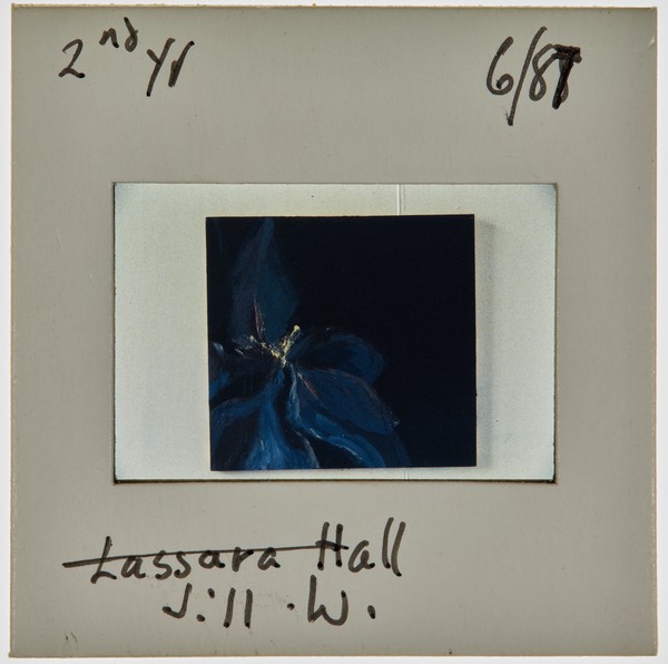1987 2nd Year Degree Show Slide - 'Jill. W.'