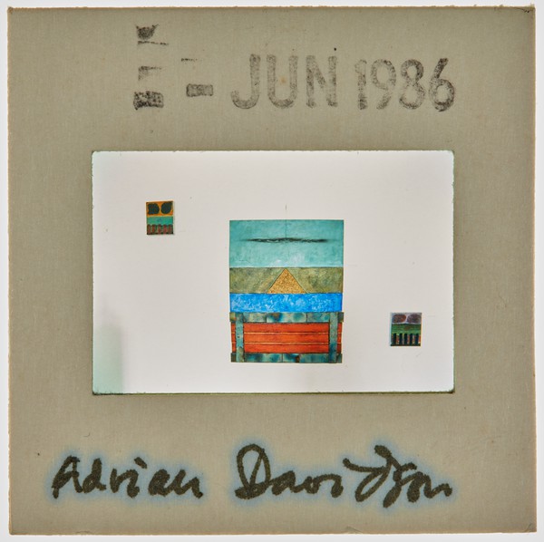 1986 BA Degree Show Slide - 'Adrian Davidson'