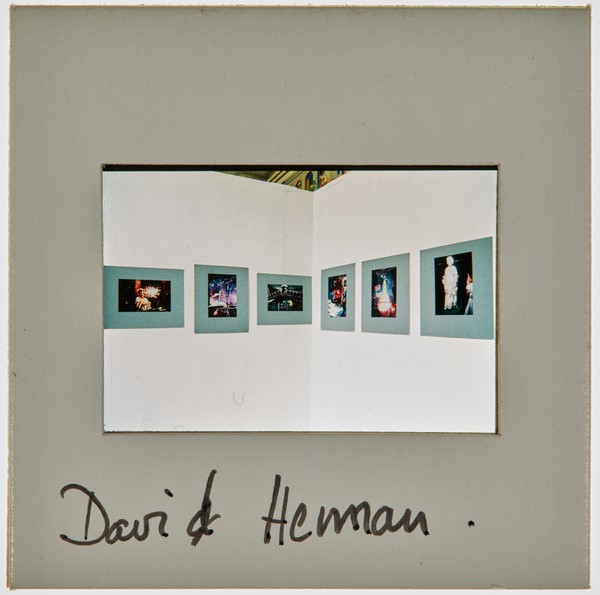 1987 1st Year Degree Show Slide - 'David Herman'