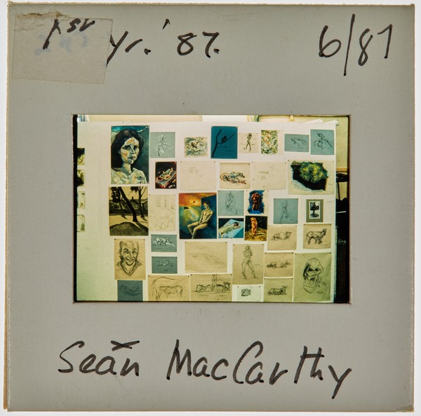 1987 1st Year Degree Show Slide - 'Sean MacCarthy'