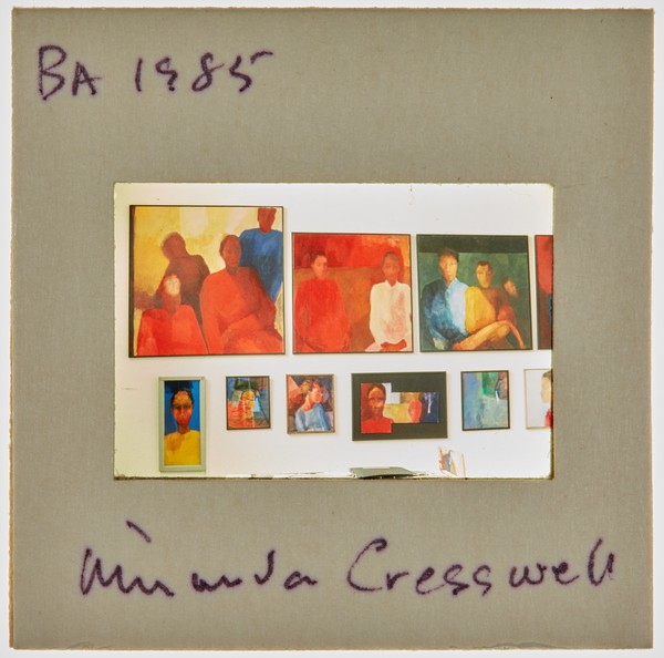 1985 BA Degree Show Slide - 'Miranda Creswell'
