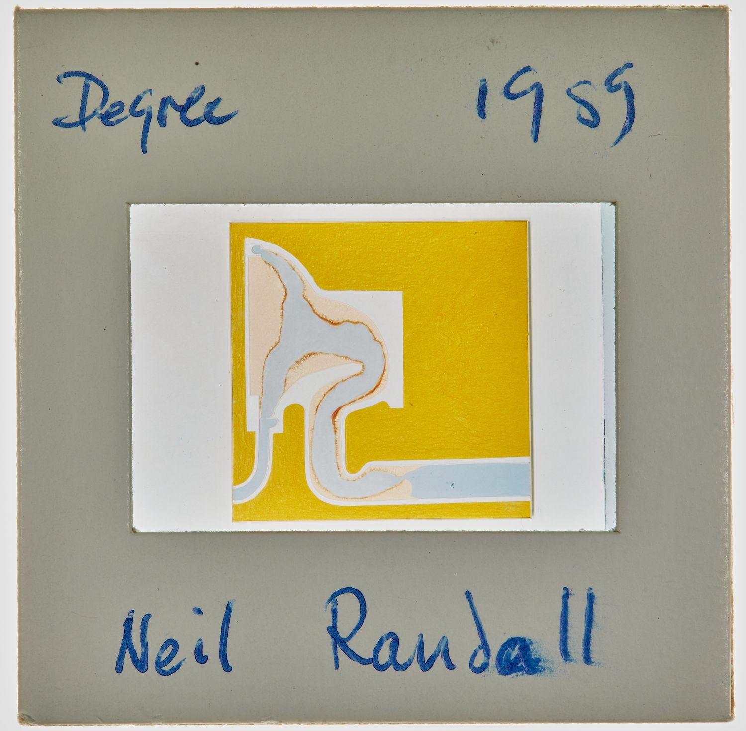 1989 BA Degree Show Slide - 'Neil Randall'