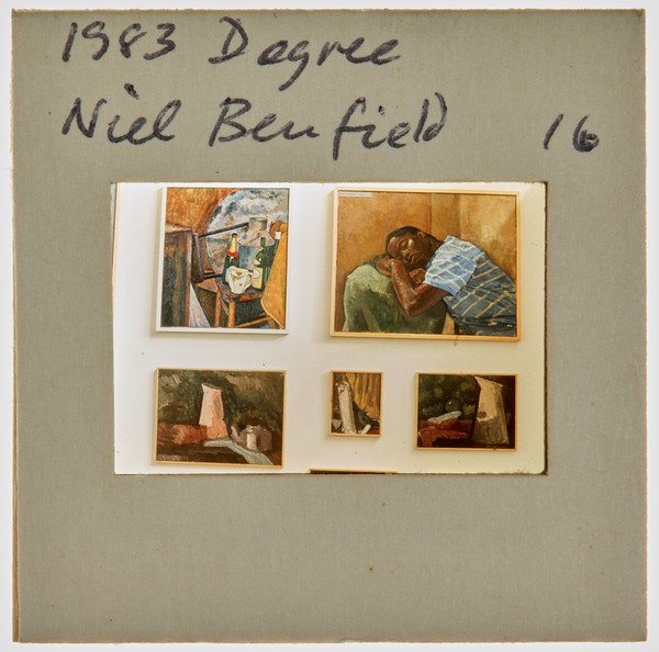 1983 BA Degree Show Slide - 'Niel Benfield'