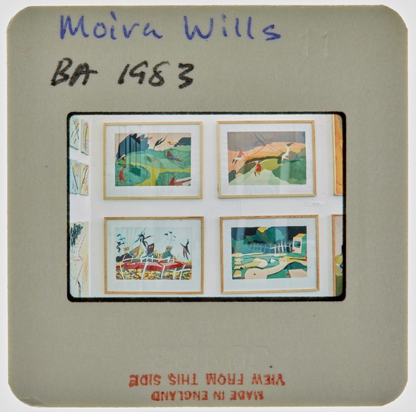 1983 BA Degree Show Slide - 'Moira Willis'