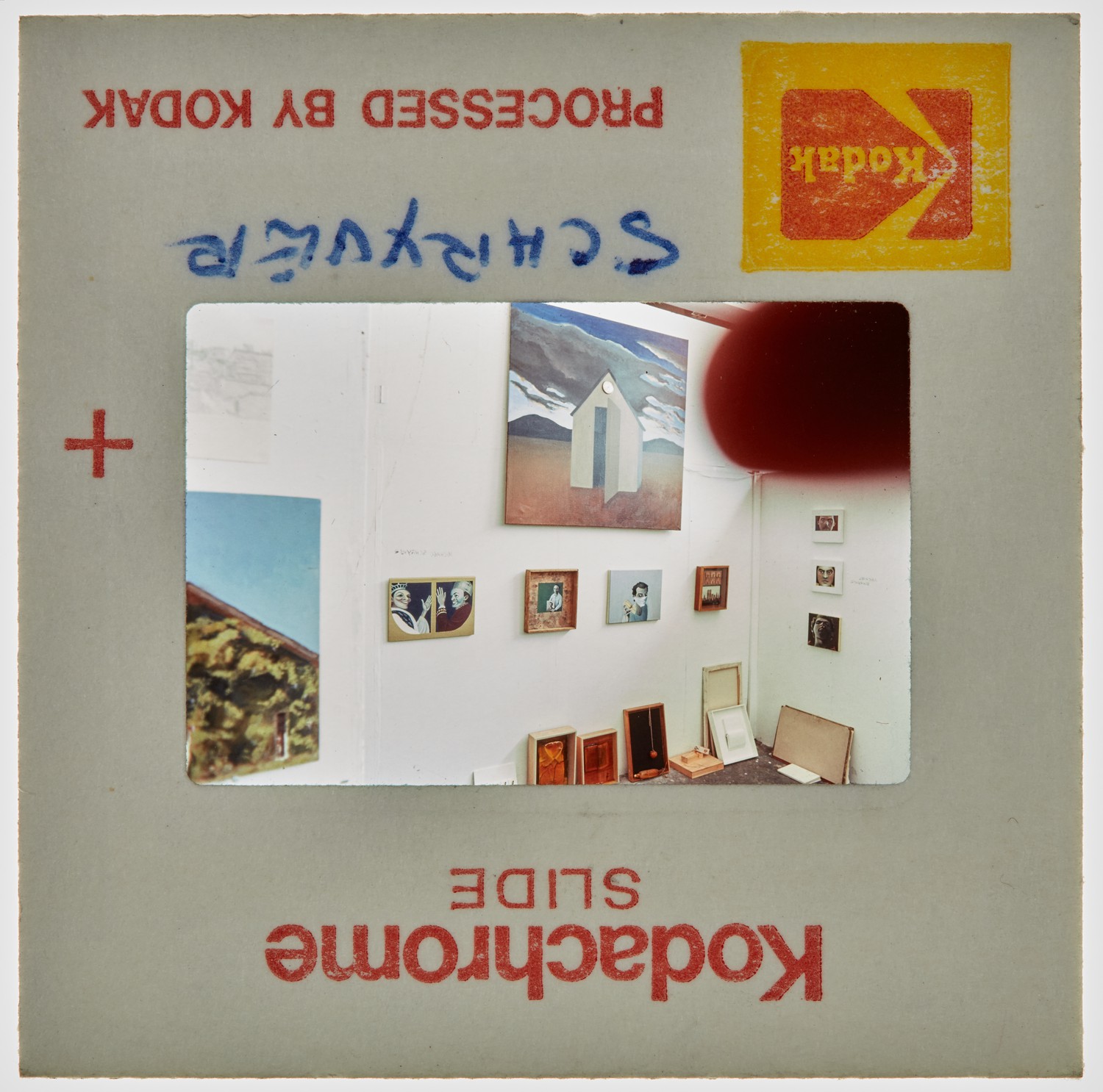 1980 2nd Year Degree Show Slide - 'Schryver'