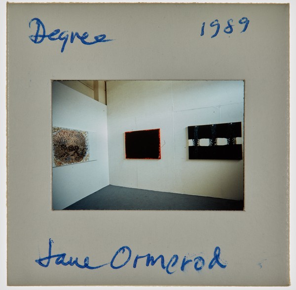 1989 BA Degree Show Slide - 'Jane Ormerod'