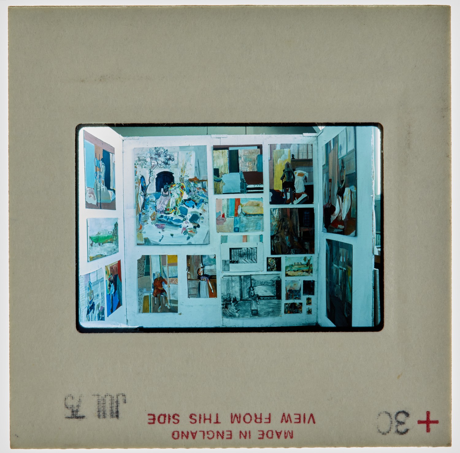 1975 Degree Show Slide - Creator unknown