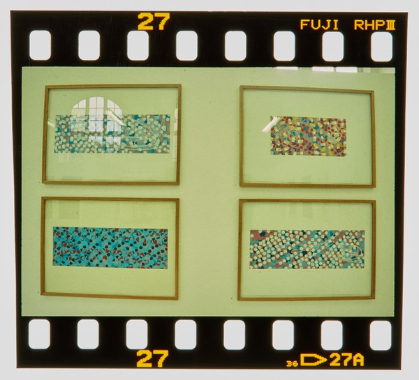 2001 MA Printmaking Degree Show Slide - Creator unknown