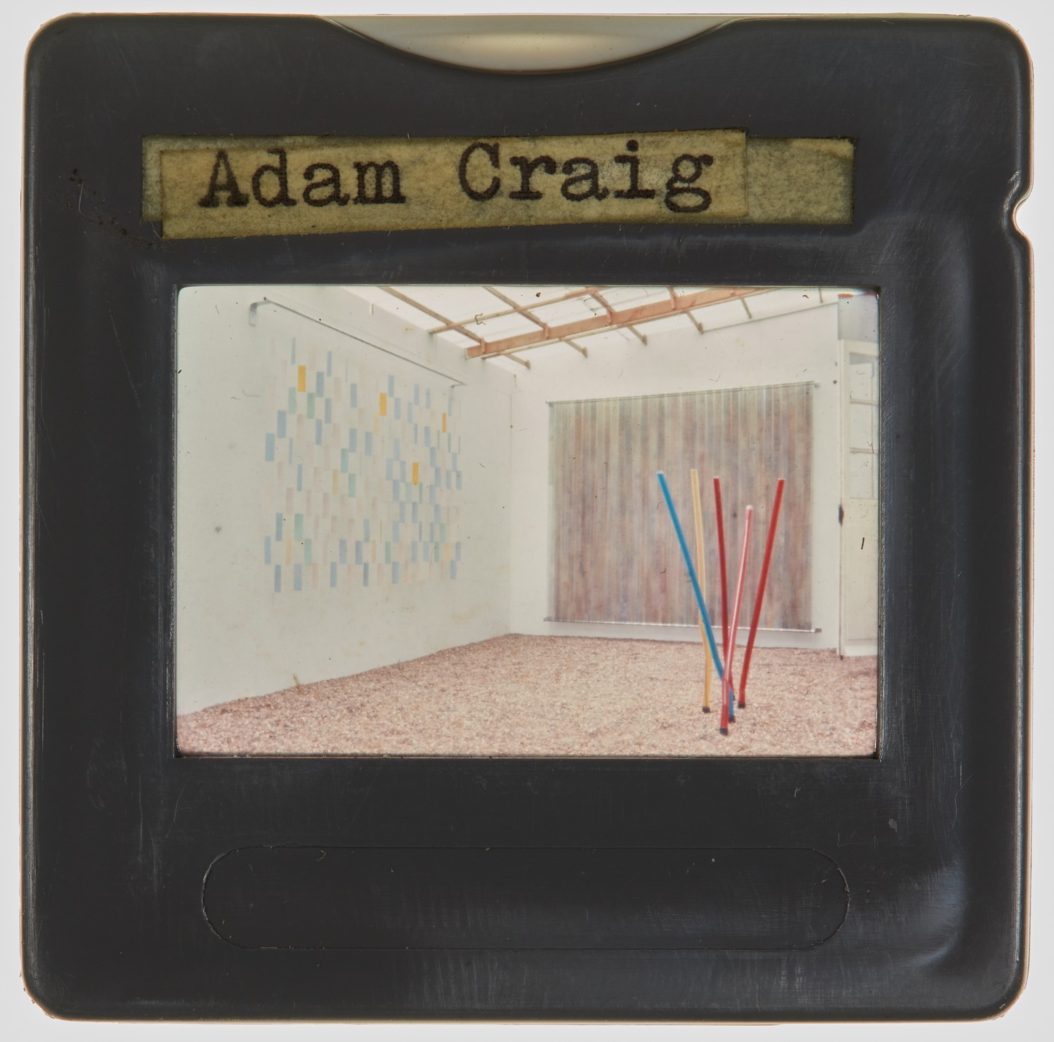 1967 Diploma in Painting Degree Show Slide - 'Adam Craig'