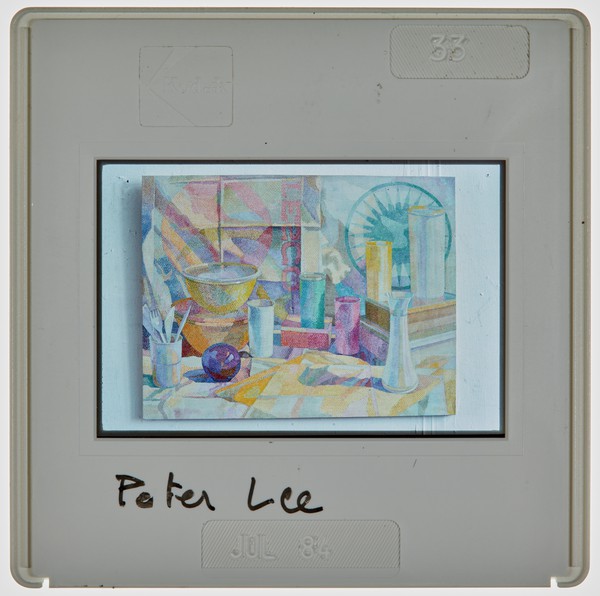 1984 2nd Year Degree Show Slide - 'Peter Lee'