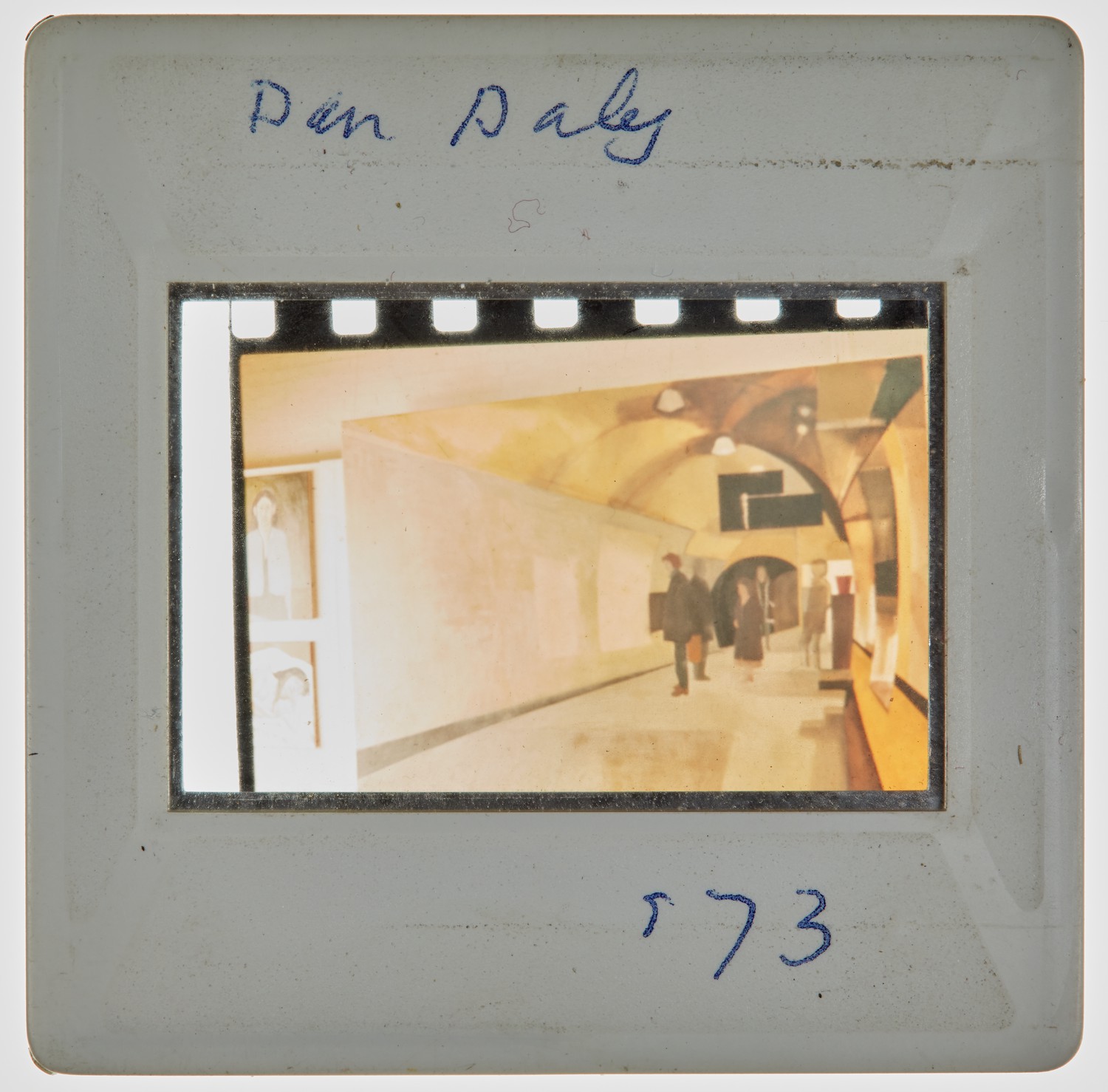 1973 Diploma Degree Show Slide - 'Dan Daly'