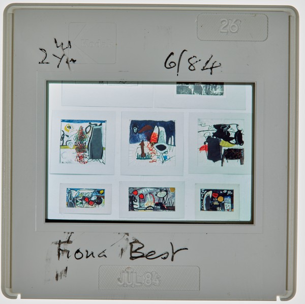 1984 2nd Year Degree Show Slide - 'Fiona Best'