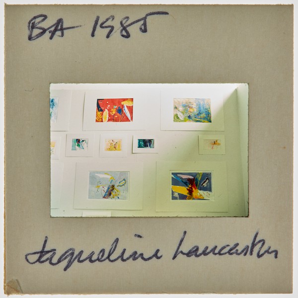1985 BA Degree Show Slide - 'Jacqueline Lancaster'