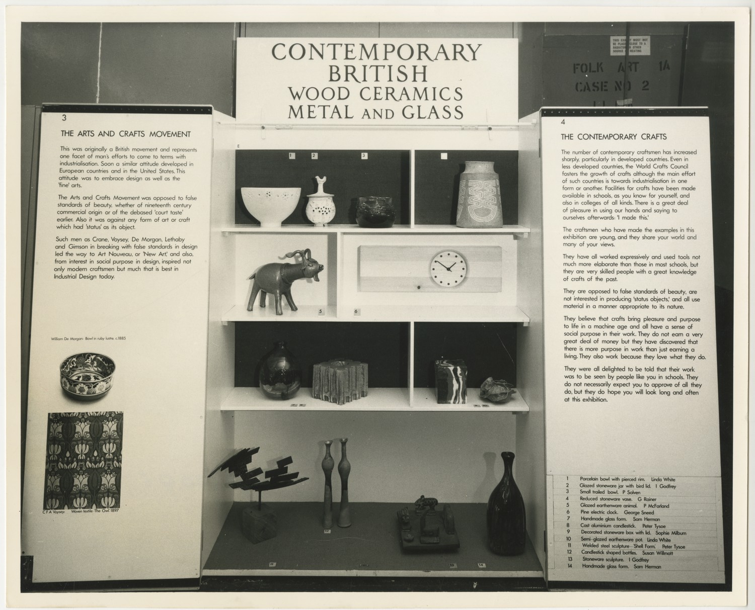 Contemporary British Wood Ceramics Metal and Glass - Photograph