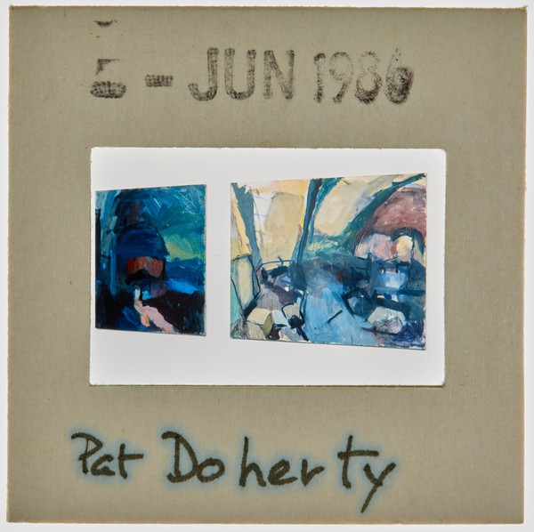 1986 BA Degree Show Slide - 'Pat Doherty'