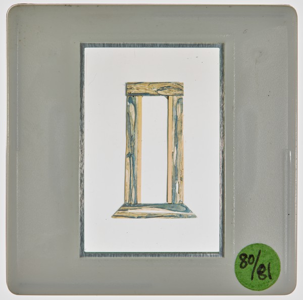 1981 1st Year 3D Design Major Task: Frames Slide - Creator unknown
