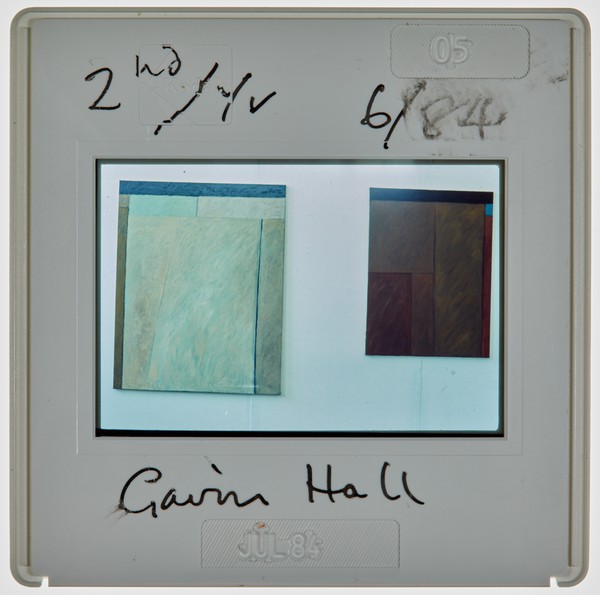 1984 2nd Year Degree Show Slide - 'Gavin Hall'