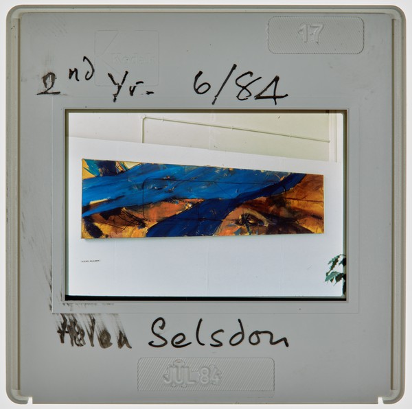 1984 2nd Year Degree Show Slide - 'Helen Selsdon'