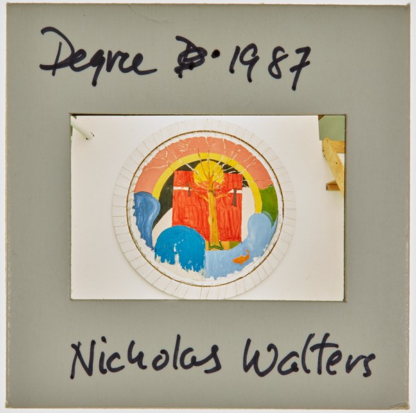 1987 BA Degree Show Slide - 'Nicholas Walters'
