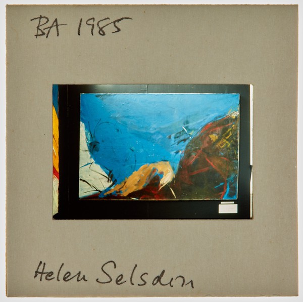 1985 BA Degree Show Slide - 'Helen Selsdon'