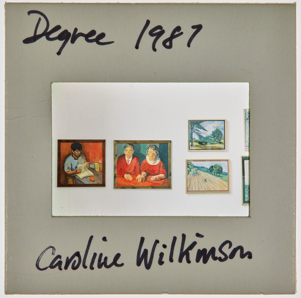1987 BA Degree Show Slide - 'Caroline Wilkinson'