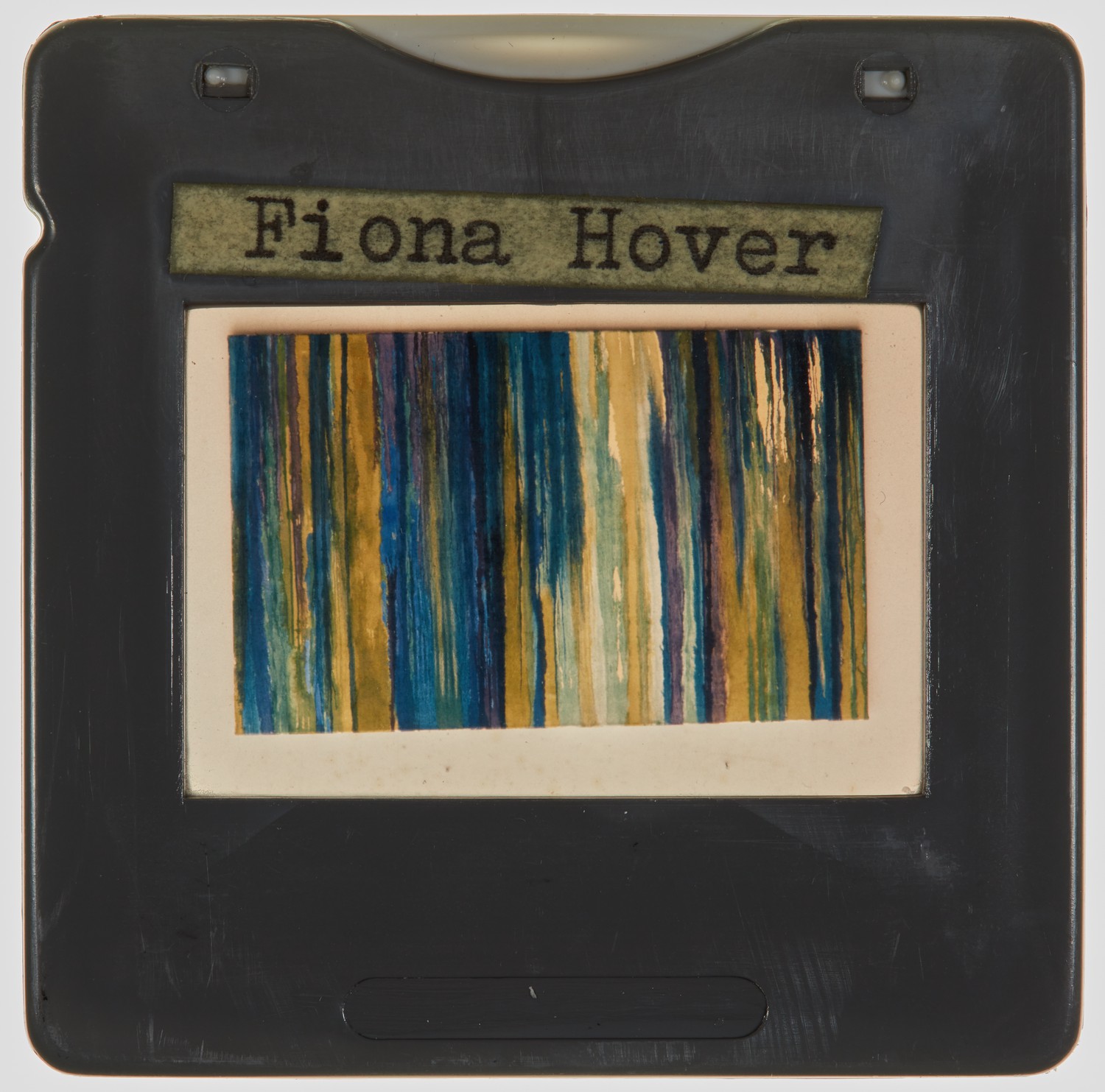 1971 Diploma in Painting Degree Show Slide - 'Fiona Hover'