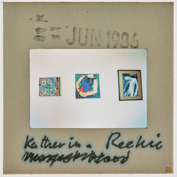 1986 BA Degree Show Slide - 'Katherine Reekie'