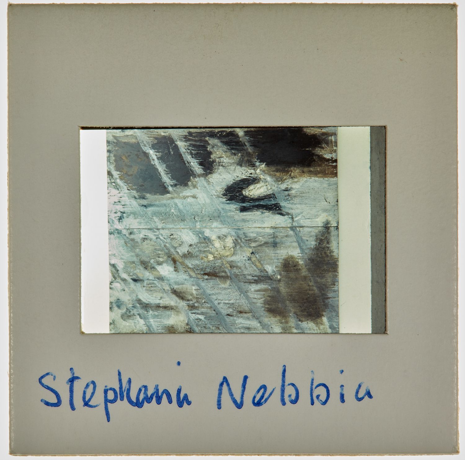 1988 BA Painting Degree Show Slide - 'Stephanie Nebbia'