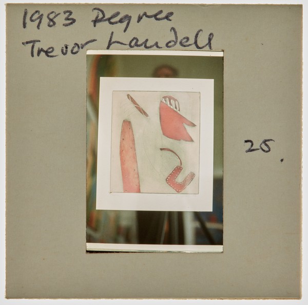 1983 BA Degree Show Slide - 'Trevor Landell'