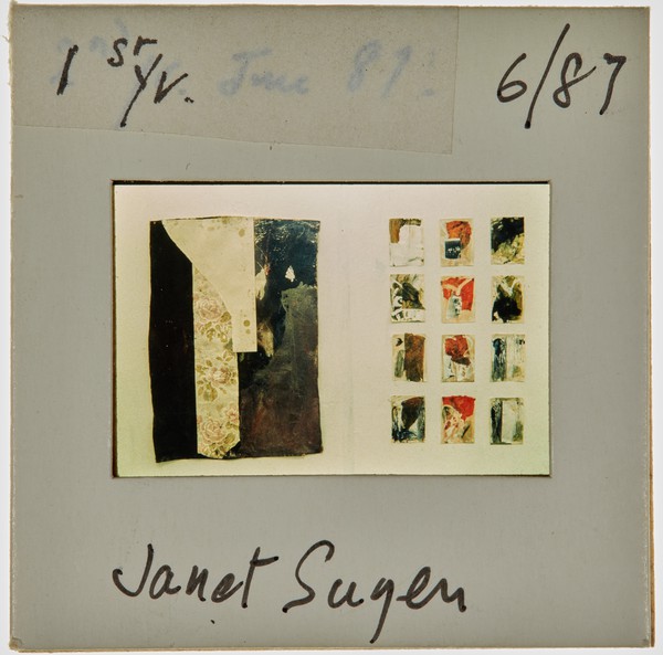 1987 1st Year Degree Show Slide - 'Janet Sugden'