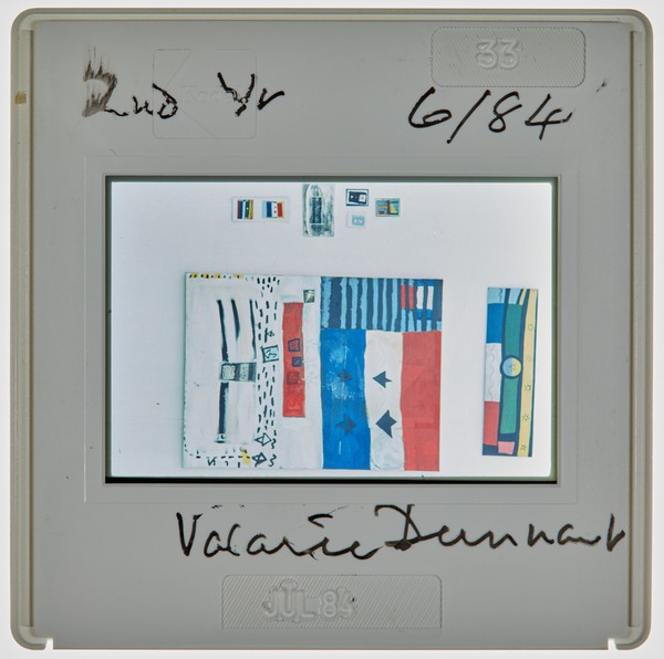 1984 2nd Year Degree Show Slide - 'Valerie Dunant'