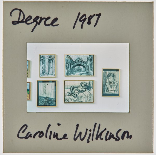 1987 BA Degree Show Slide - 'Caroline Wilkinson'