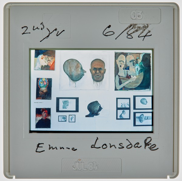 1984 2nd Year Degree Show Slide - 'Emma Lonsdale'